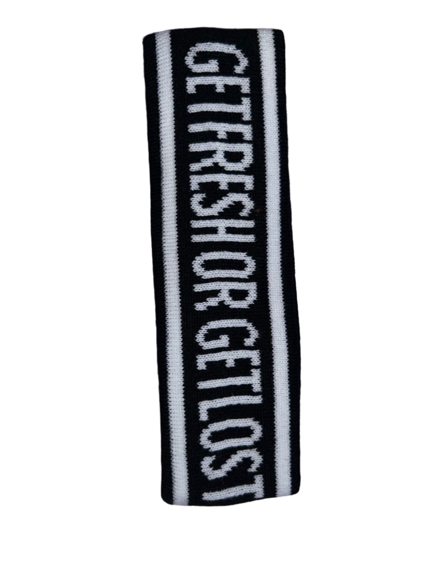 GET FRESH OR GET LOST Black Headbands