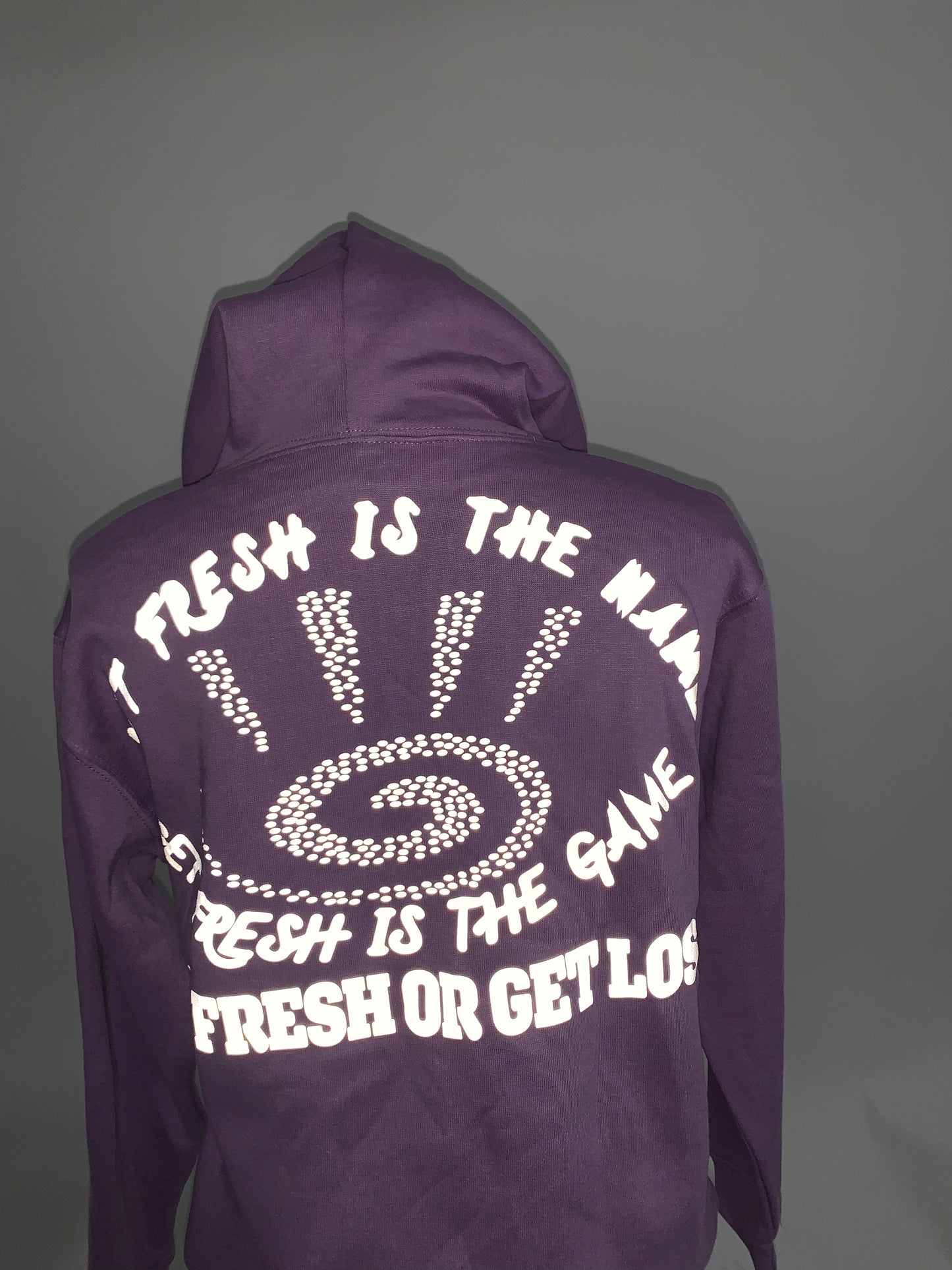 Two Piece GET FRESH OR GET LOST Top & Bottom Jogger Reflector