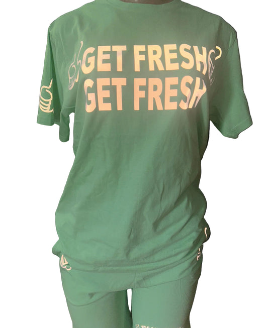 Minty GET FRESH OR GET LOST Two-Piece Set