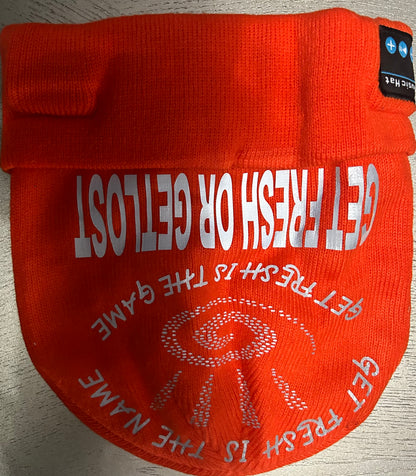 LED  FRESH Reflector Embroidery, Bluetooth Hat Reflector