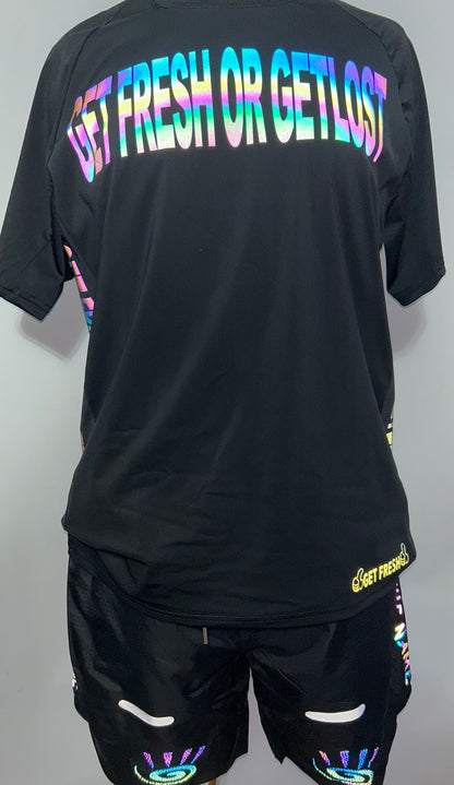 GET FRESH OR GET LOST Colored Reflector Two-Piece Set
