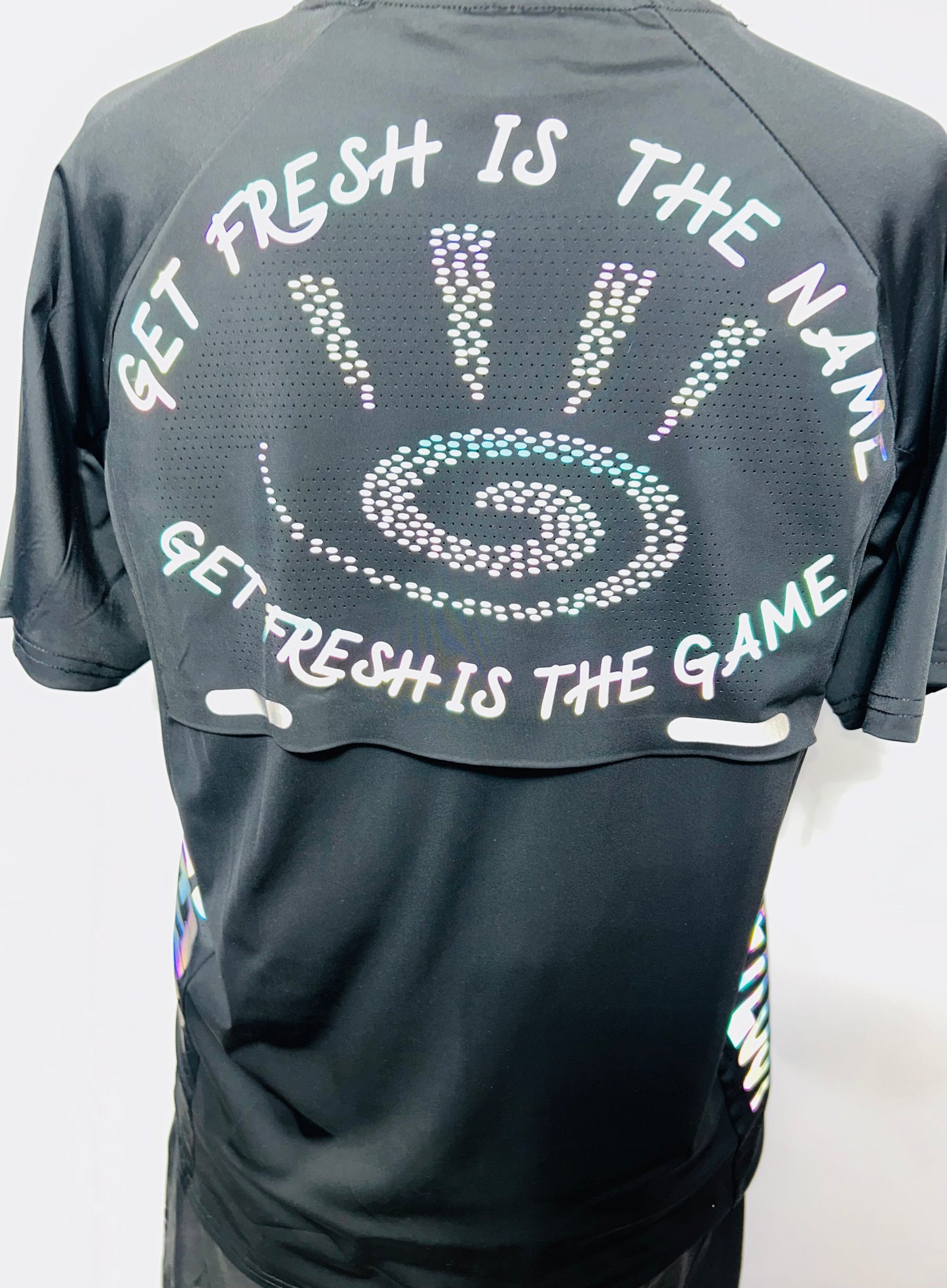 GET FRESH OR GET LOST Colored Reflector Two-Piece Set