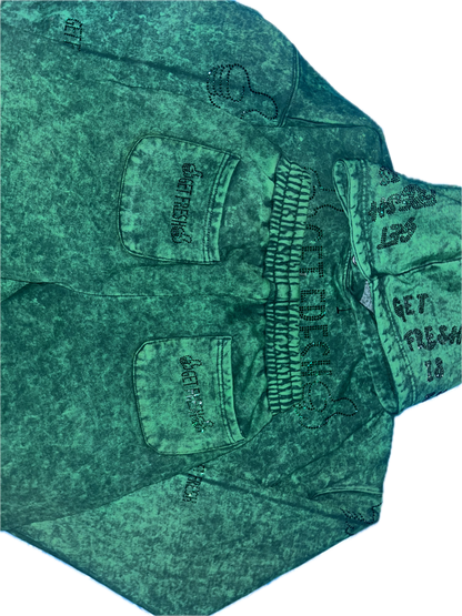 Green GET FRESH OR GET LOST Two-Piece