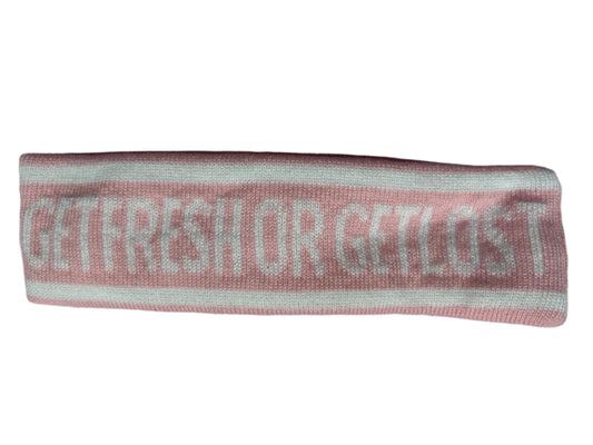 GET FRESH OR GET LOST Pink Headbands