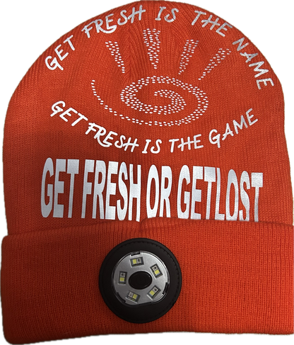 LED  FRESH Reflector Embroidery, Bluetooth Hat Reflector