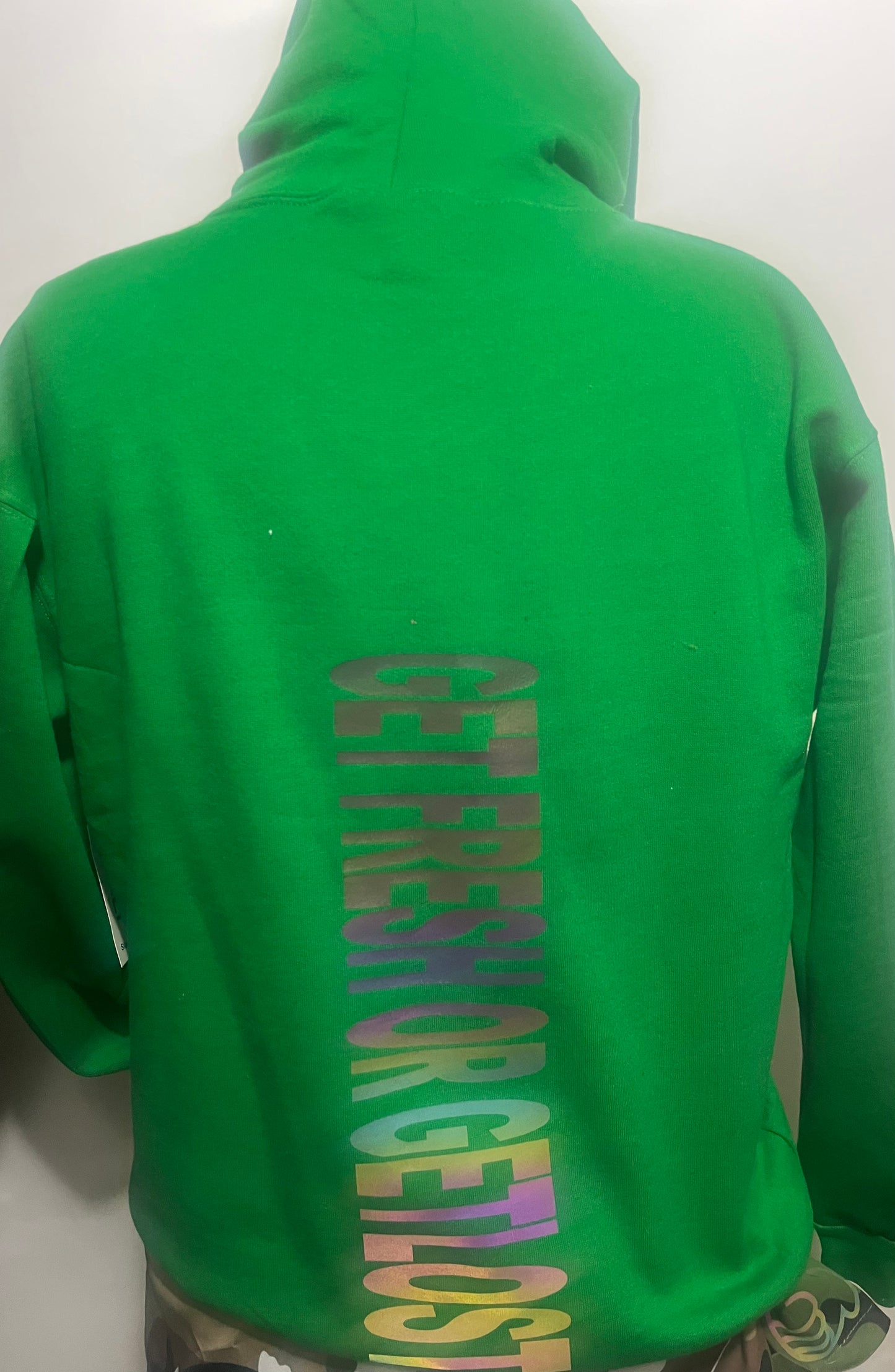 Money Green Get Fresh Or Get Lost Hoodie Reflector