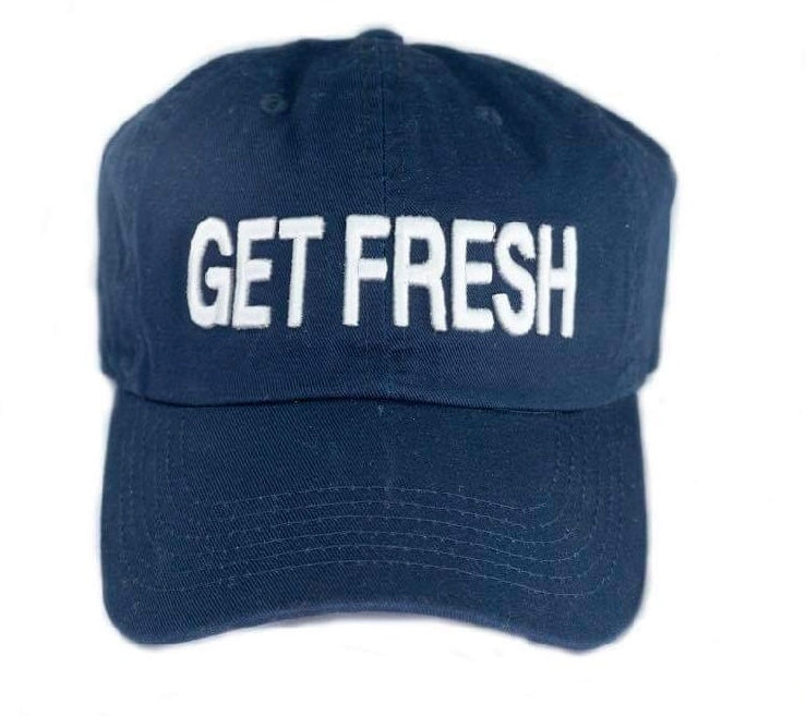 GET FRESH OR GET LOST  Jean Blue Dad Hat