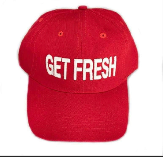 GET FRESH OR GET LOST  Red Dad Hat